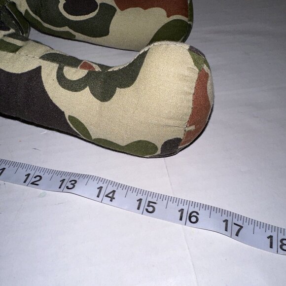 Handmade Unbranded Army Military Camo Camouflage Teddy Bear Corduroy Nose Palms - Picture 12 of 12